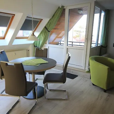 Ferienwohnung-52-mit-teil-meerblick-residenz-meeresbrandung-duhnen Appartement *